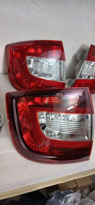 Фары на рапид задний стоп фонарь skoda rapid