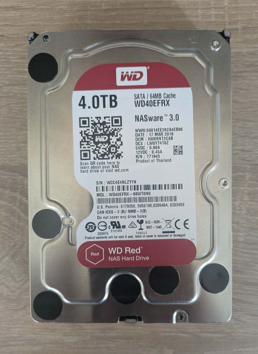 Хард диск HDD 4TB WD 64MB SATA