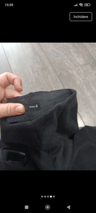 Pantaloni cu talie inalta S