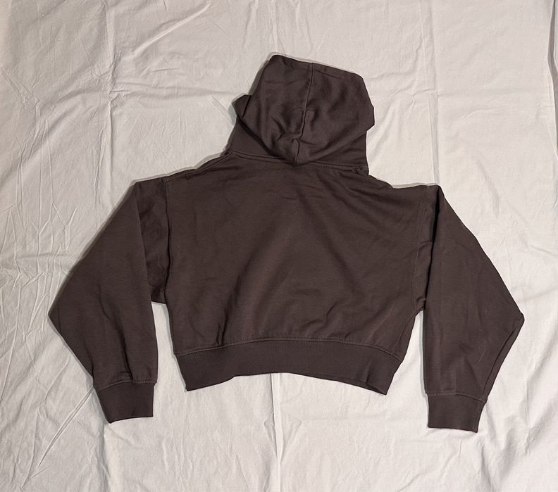 Кафяв суитчър с качулка Zara