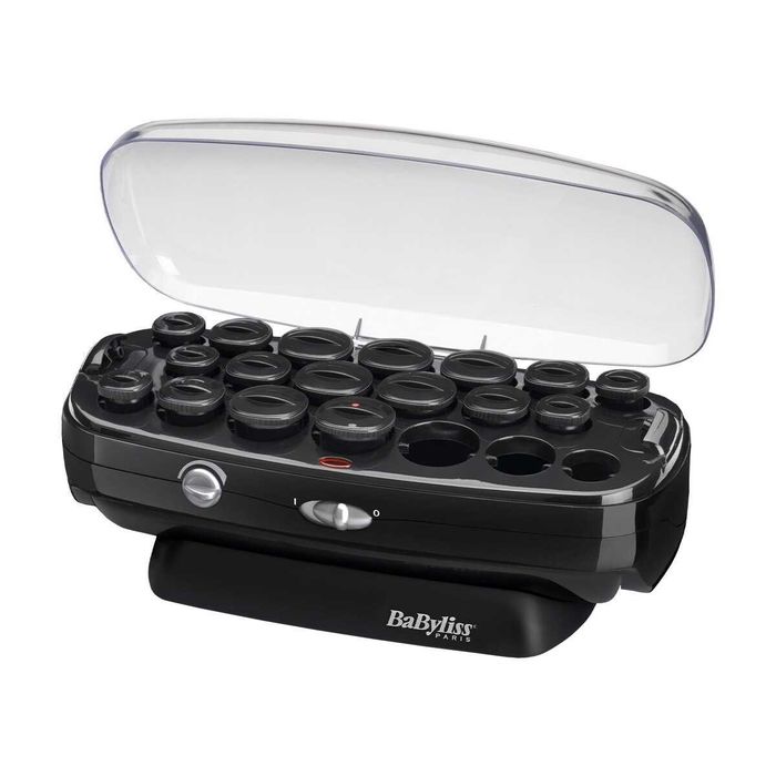 Trusă de bigudiuri electrice BaByliss RS035E, 50W, 20 bucati, Invelis ceramic, Functie Ionica - BaByliss