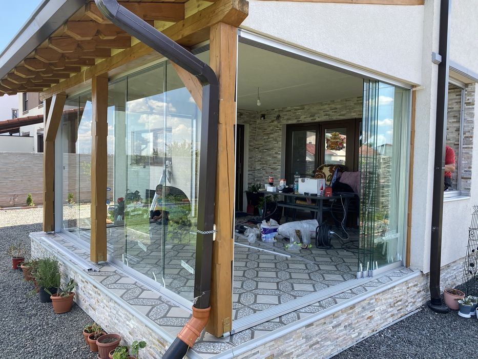 Balustrade sticla - culisante sticla - pergole - cabine dus