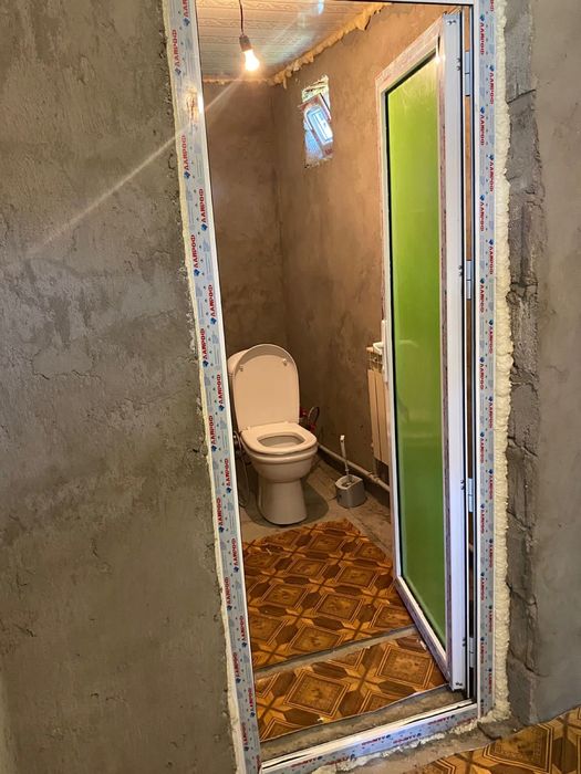 Саманый дом и атомашина