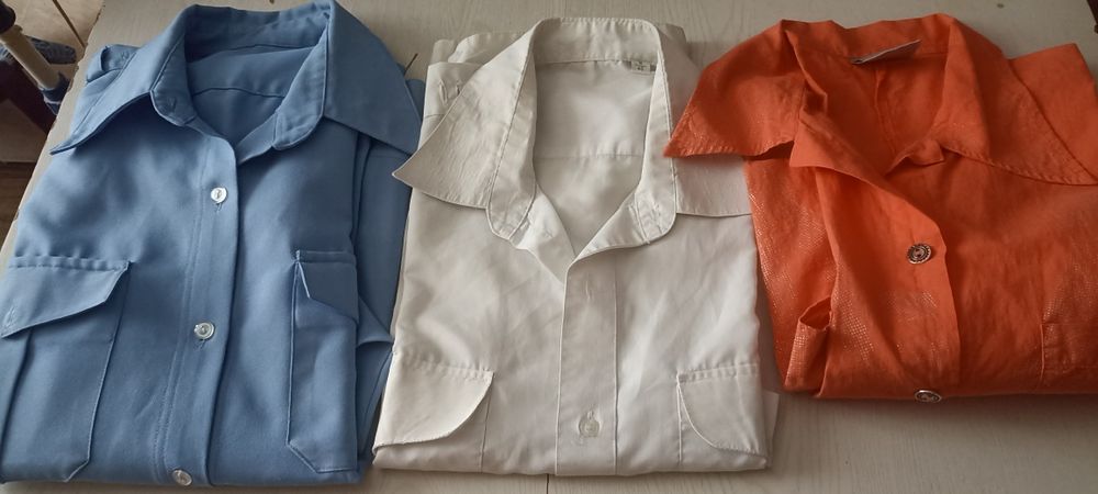 2 наволочки х/б новые голубая и белая, 2 белые наволочки б/у, полотен