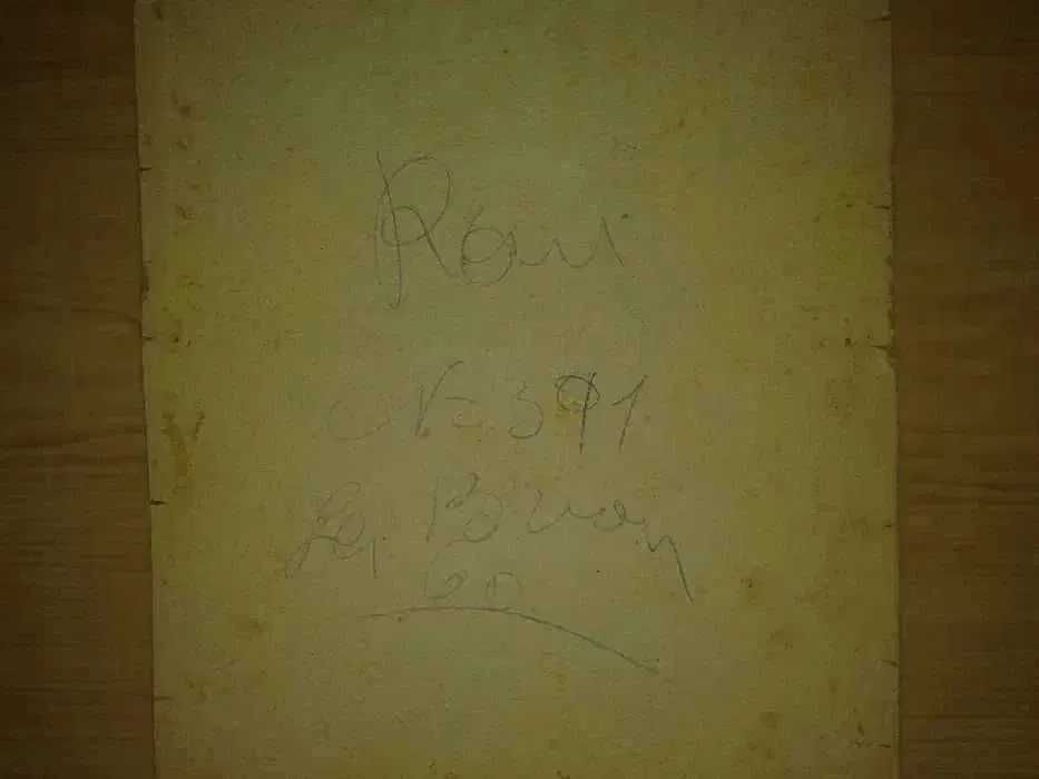 Fotografie interbelica barbat in tinuta militara de gala