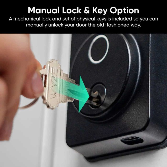 Wyze  Yala Smart Fingerprint Door Lock with Wi-Fi / Alexa / Google home / Apple Home / Cell Phone