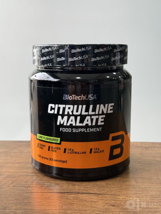 BiotechUSA Citrulline Malate 300g Lime Flavoured