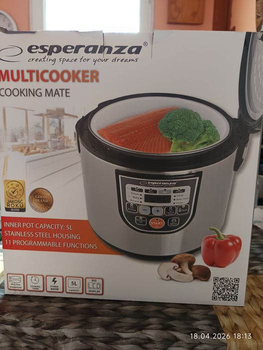 Многофункционална тенджера-Мултикукър 5 литра на Esperanza