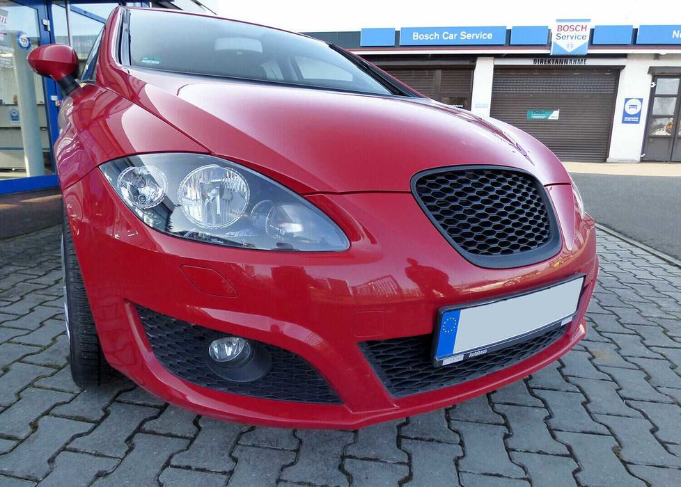 Grila sport fara emblema Seat Leon 1P facelift Altea 5P fagure NOU