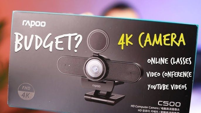 Веб-камера Rapoo C500 4K/30Fps с автофокусом Вебкамера