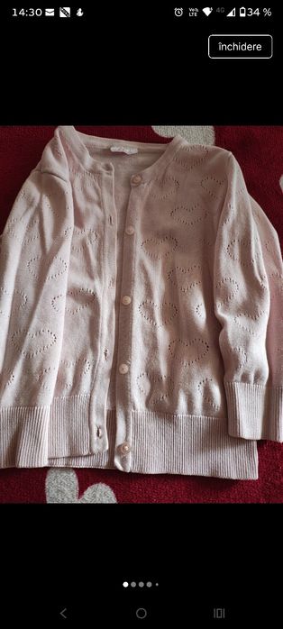 Lot 5 pulovere fete marime 98 104