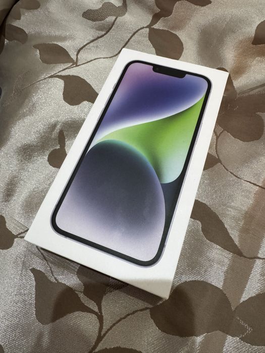 iPhone 14 Purple 128GB - Liber de rețea | Stare impecabilă + Cutie + Cablu