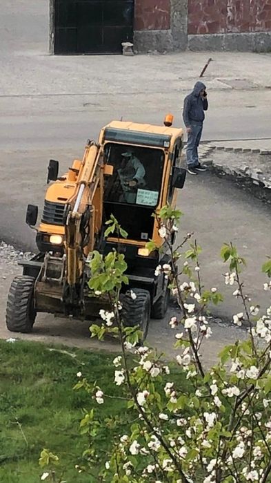 Услуги экскаватора  Hyundai 55