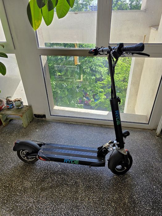 Trotineta electrica pliabila RYDE 600 - seria 10", 600W/52V/18.2Ah, viteza maxima 55km/h, autonomie 60-65 km (Negru)
