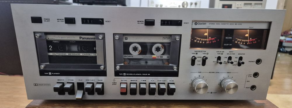 Dublu Deck Clarion MD 8282