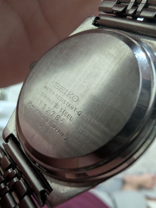 Японские часы Seiko 1977 года