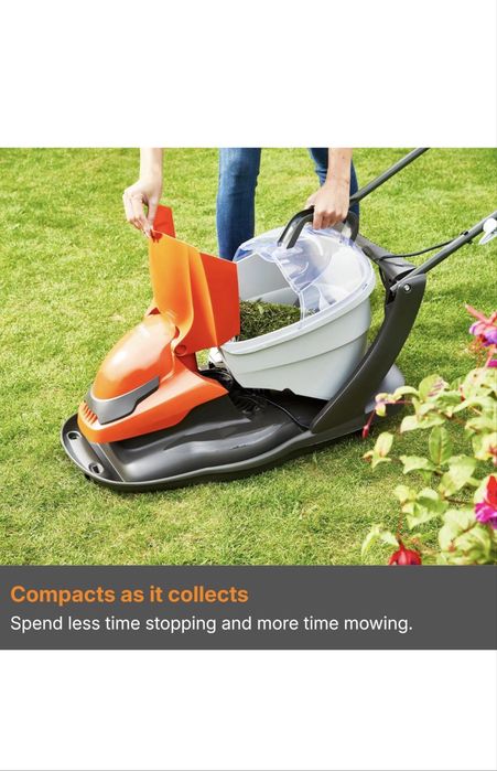 Mașină de tuns iarba cu pernă de aer Flymo EasiGlide Plus 360V, 36 cm, cu cablu , noua