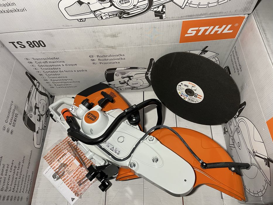 Бензорез Stihl TS 800 (рельсорез)
