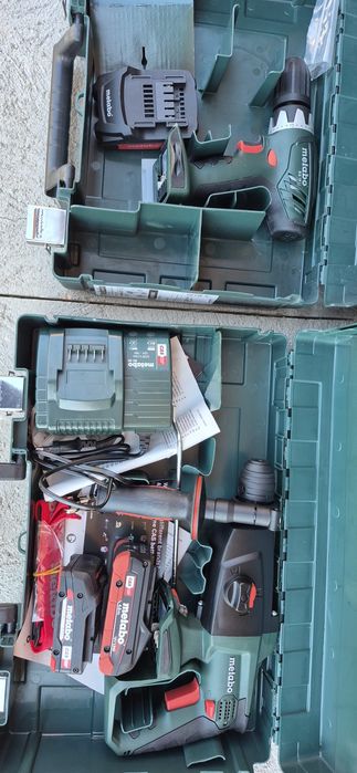 Metabo autofiletanta ,rotopercutor pe acumulator