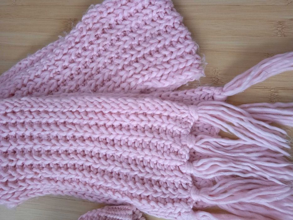 Зимна шапка и шал