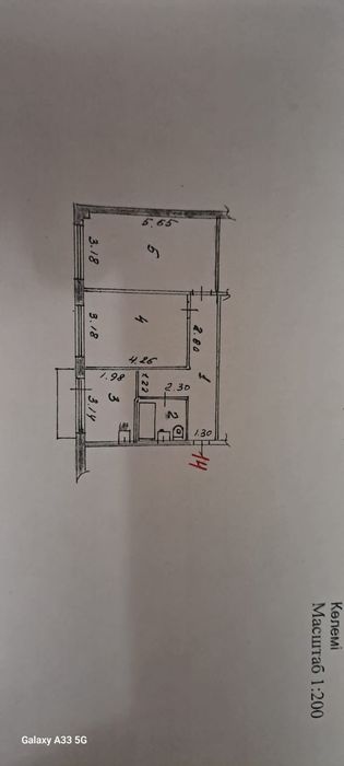 Продам 2-х комнатную квартиру, 4-й этаж.