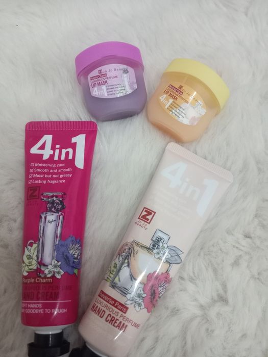 Крем для рук и бальзам для губ