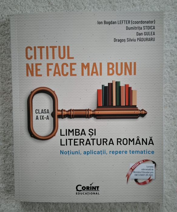 Limba și literatura română clasa a IX-a  Corint