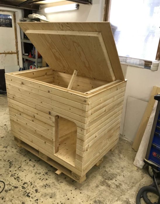 Домик с теплым полом для вашей собаки