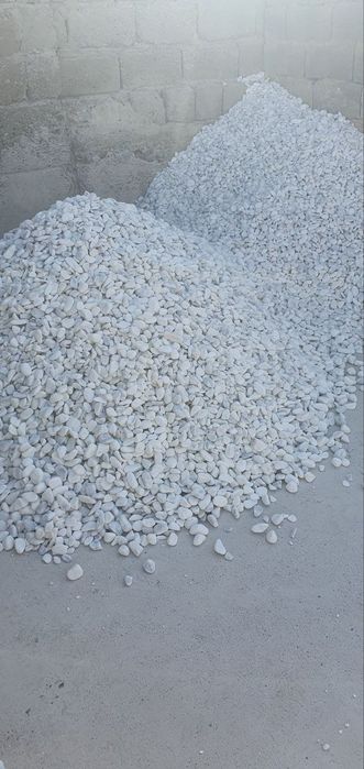 Декоратив белый галка камен для ландшафт и сада