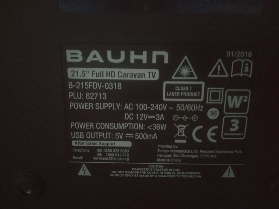 Телевизор BAUHN 21.5"