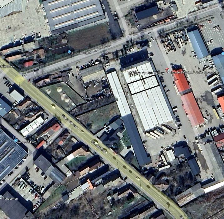 Inchiriez depozit industrial hala 440 mp  Zona Depozitelor cu Rampa