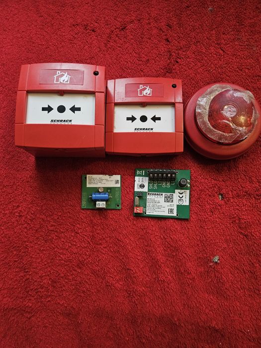 Buton panica si sirena antiincendiu