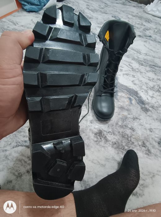 Берцы кожа р/р 40