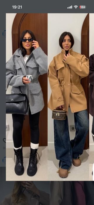 Продам новое пальто серое