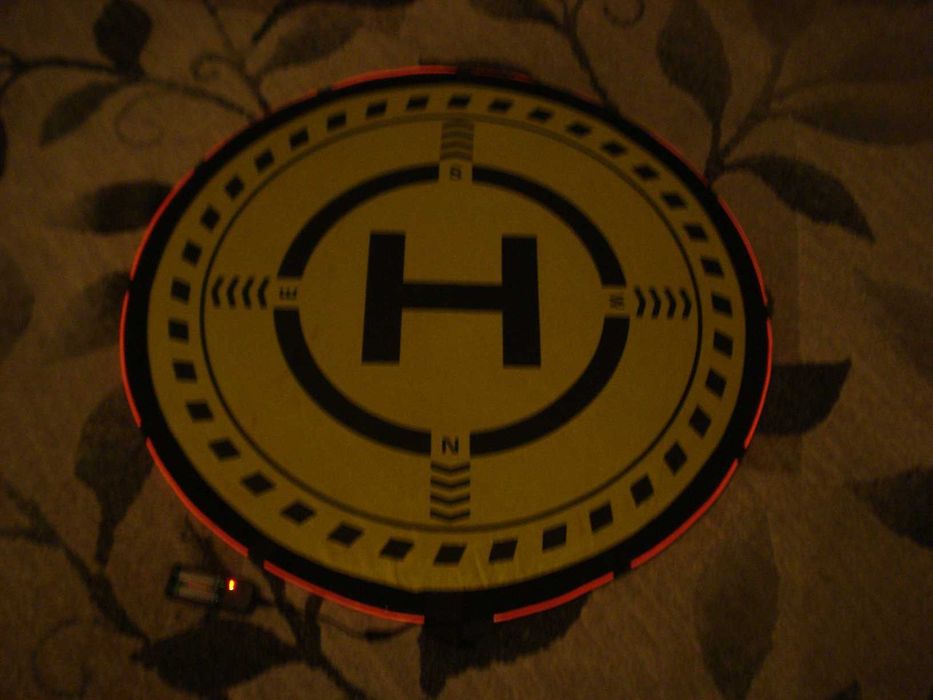 Heliport portabil iluminat drona avion elicopter helicopter