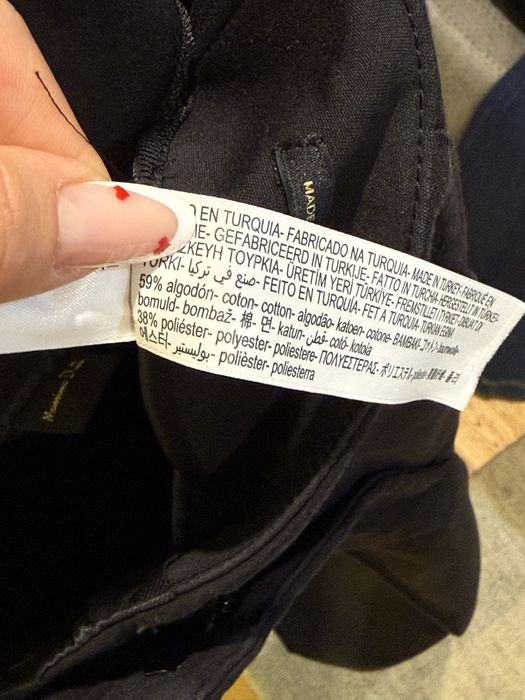 Pantaloni negri Massimo Dutti