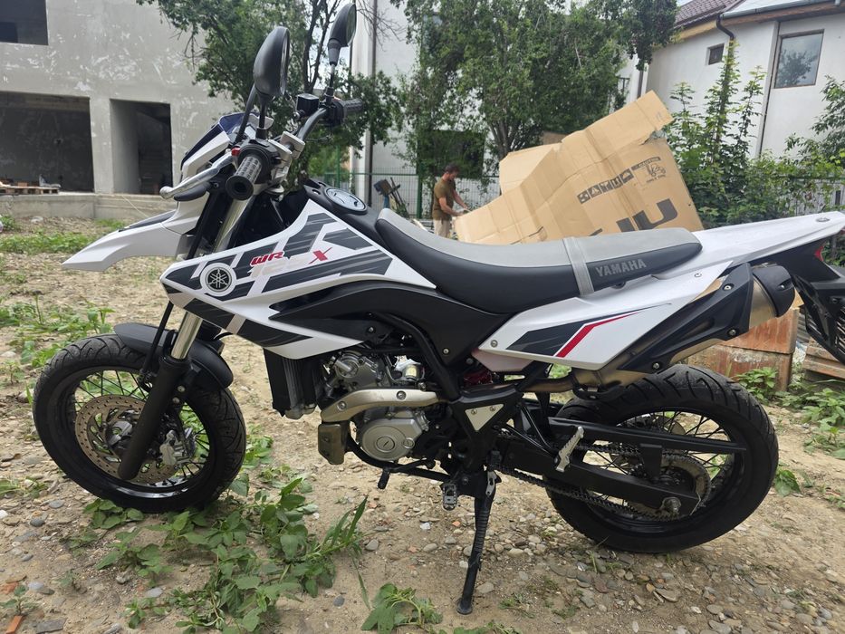 A1 16ani. YAMAHA Wr125 X 2015 Garantie. Motocicleta supermoto