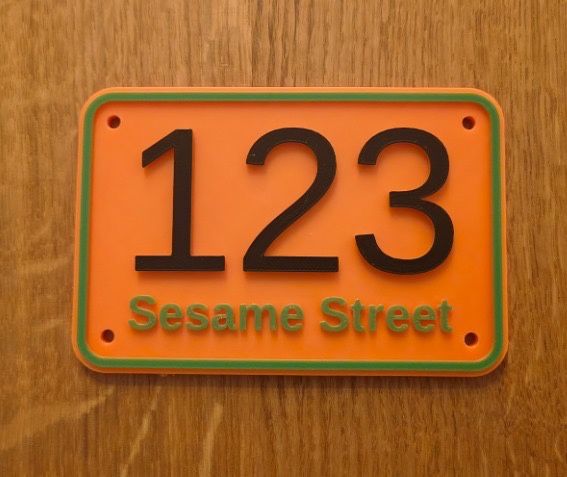 Numere de casa personalizate