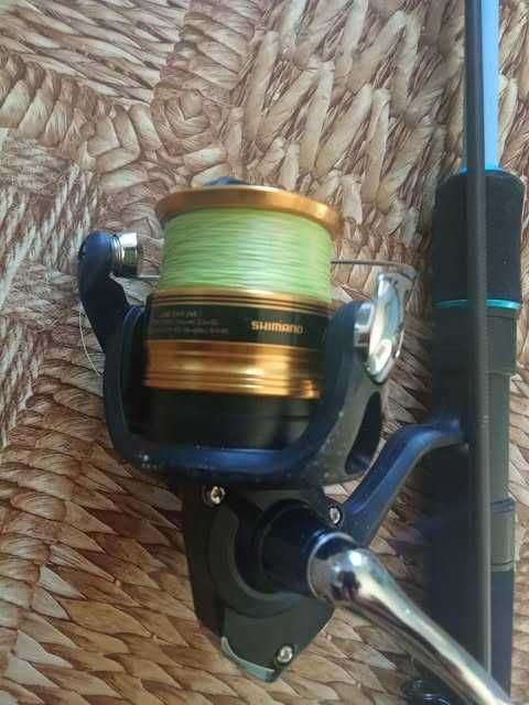 Спининг въдица Golden Catch New Sprinter с макара SHIMANO FX 2500 HG
