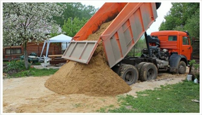 Песок щебень по городу и области