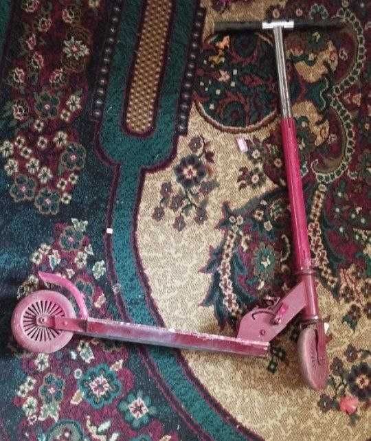 Самокат детский в рабочем состоянии
