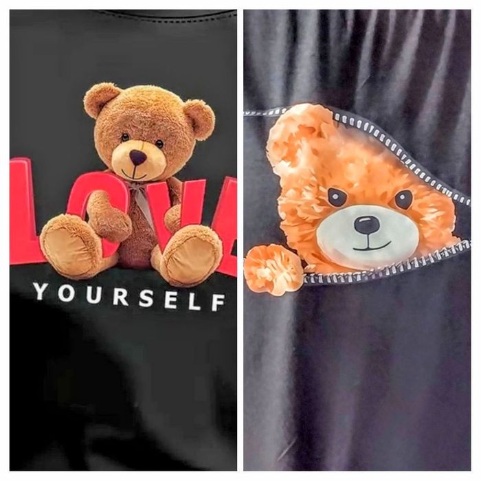 Сладурска Дамска блузка/тениска/ с Мече .