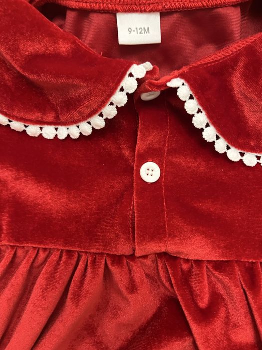 Красное платье для девочки