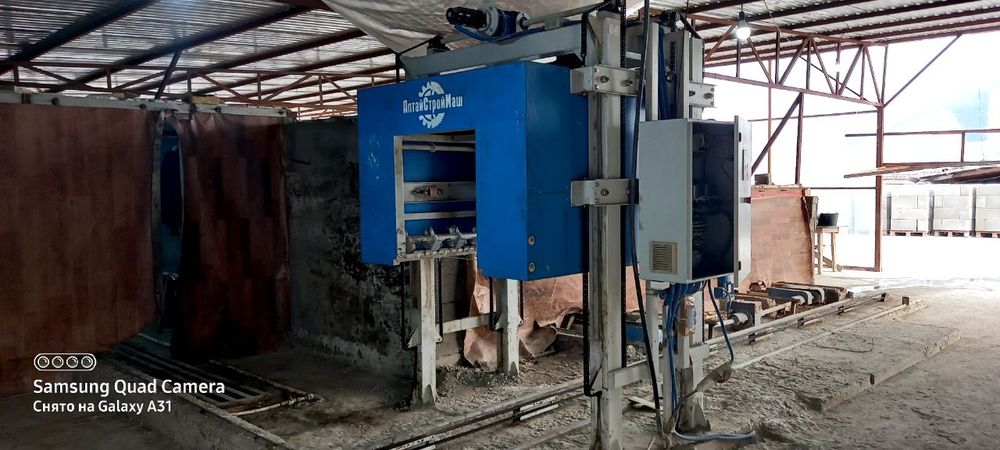 Технологическая линия по производству газобетона АСМ-200КА