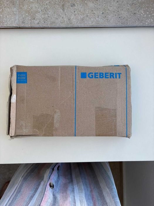 Clapeta de actionare rezervor WC incastrat Geberit Delta 25 crom mat