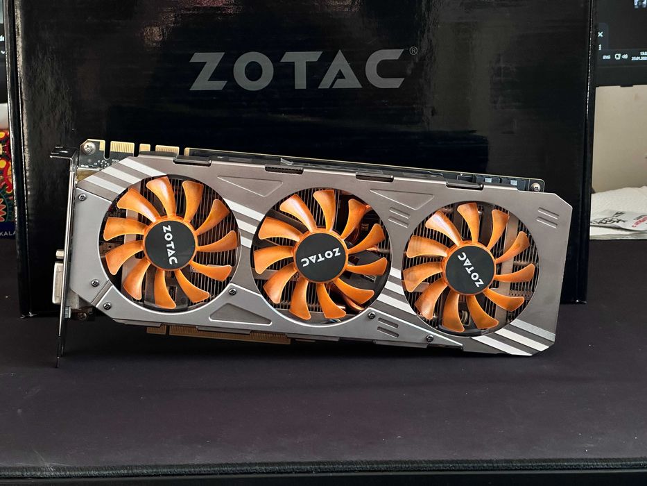 Видеокарта GTX 980 AMP Edition | Ideal holatda!