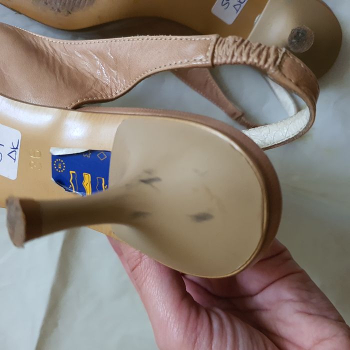 Pantofi/sandale/mules cu bareta si toc mic