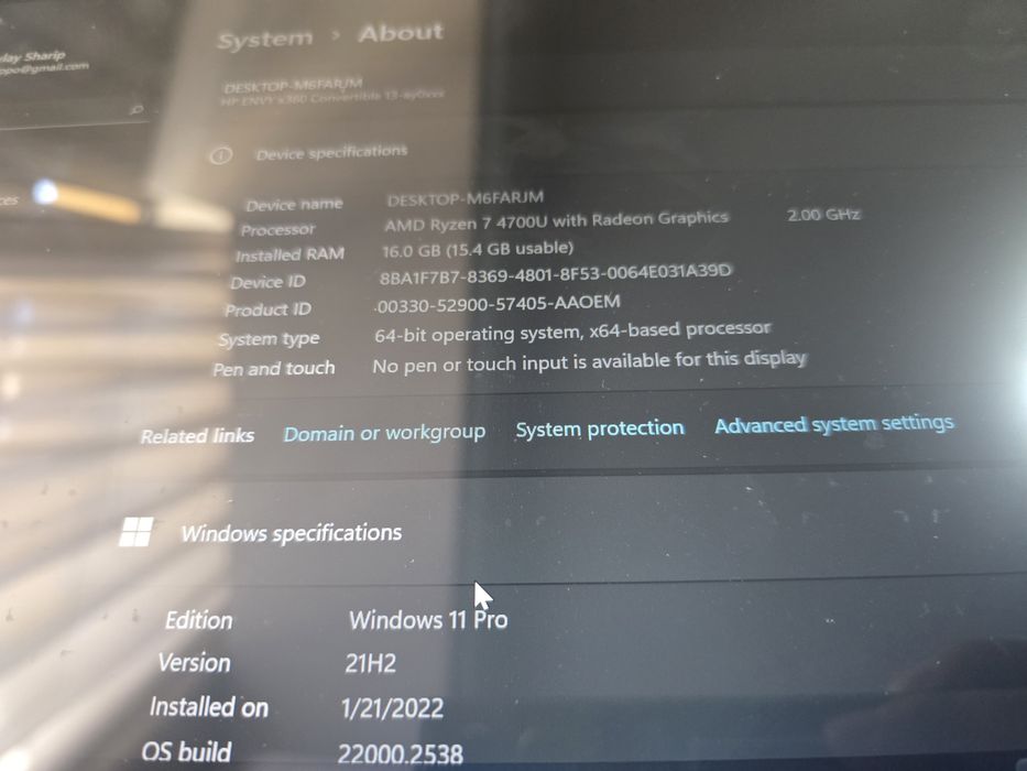 HP Envy x360 13 inch