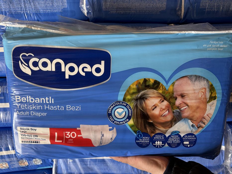 Взрослые подгузники canped оптом