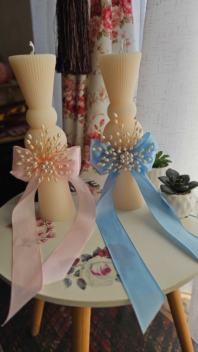 Lumanari pentru botez și cununie